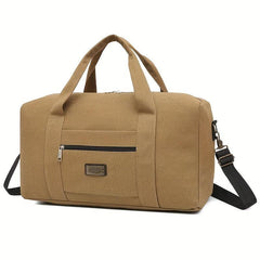Large Capacity Canvas Travel Bag Single Shoulder Handbag Luggage Bag