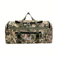 Camouflage Travel Bag Large Storage Bag Abrasion Resistant Holdall Luggage