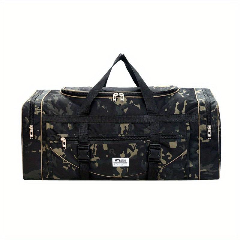 Camouflage Travel Bag Large Storage Bag Abrasion Resistant Holdall Luggage