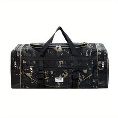 Camouflage Travel Bag Large Storage Bag Abrasion Resistant Holdall Luggage