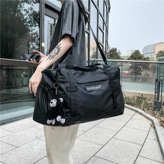 Large Capacity Travel Shoulder Bag Clothing Storage Bag