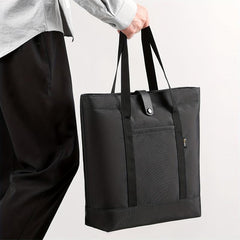 Men's Large Capacity Tote Bag with Zipper