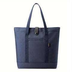 Men's Large Capacity Tote Bag with Zipper