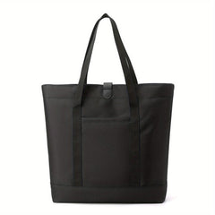 Men's Large Capacity Tote Bag with Zipper