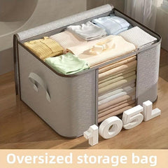 2pcs Large Anti Dust Clothes Storage Bag Quilt Blanket Storage Bags