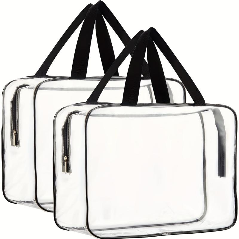 Casual Portable Toiletry Bag PVC Make-up Pouch Travel Storage Beauty Case