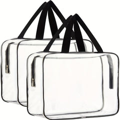 Casual Portable Toiletry Bag PVC Make-up Pouch Travel Storage Beauty Case