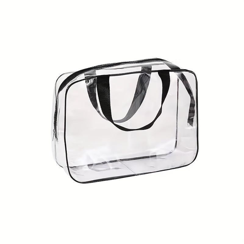 Casual Portable Toiletry Bag PVC Make-up Pouch Travel Storage Beauty Case