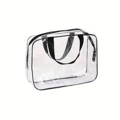 Casual Portable Toiletry Bag PVC Make-up Pouch Travel Storage Beauty Case