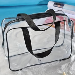 Casual Portable Toiletry Bag PVC Make-up Pouch Travel Storage Beauty Case