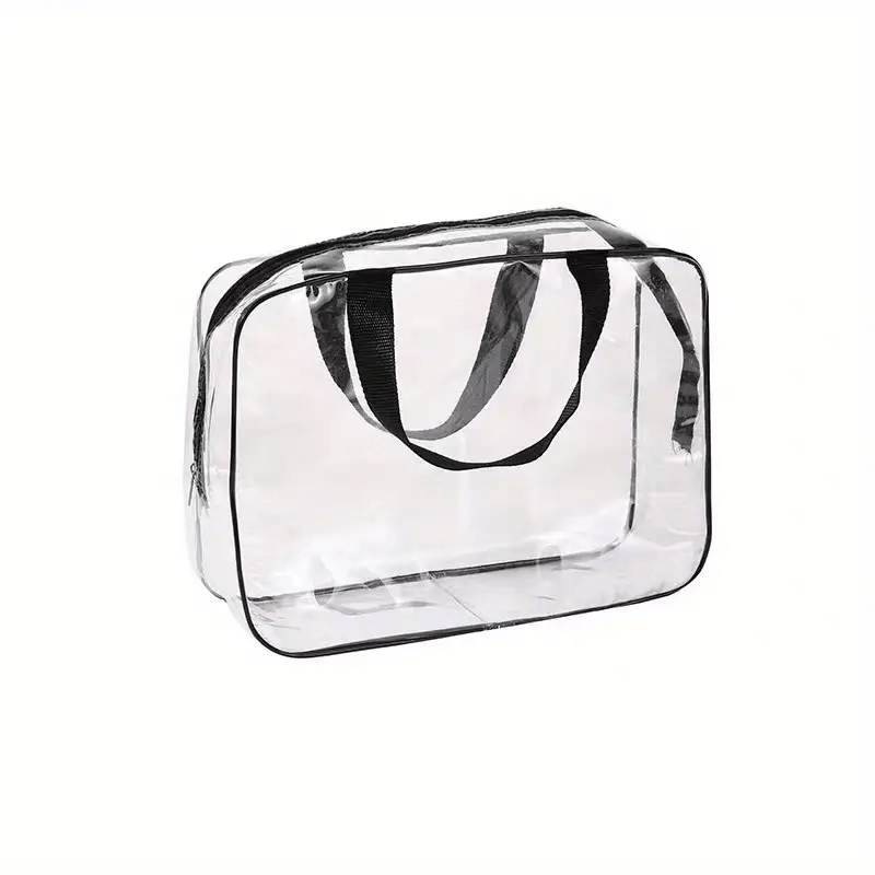 Casual Portable Toiletry Bag PVC Make-up Pouch Travel Storage Beauty Case