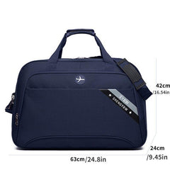 Short Distance Travel Bag With Luggage Strap