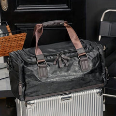 Men's Travel Bags Carry On Duffel Handbag Large Weekend Bag