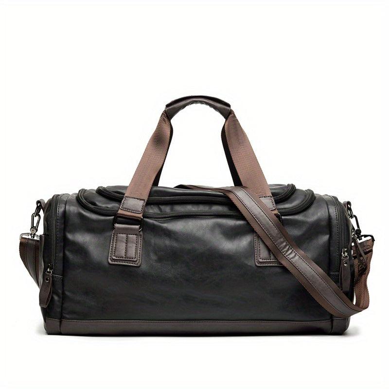 Men's Travel Bags Carry On Duffel Handbag Large Weekend Bag