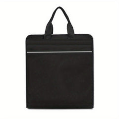 Portable Briefcase Meeting Office Zippered Document Organizer
