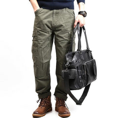 Men's Soft Leather Laptop Tote Bag Business Shoulder Messenger Handbag