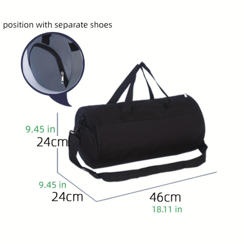 Unisex Gym Bag Sports Bag Shoulder Bag Travel Bag Diagonal Yoga Bag Football Bag