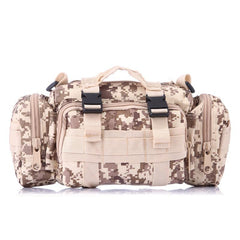 15L Nylon Fanny Pack Travel Bag Military Tote Bag Waist Bag for Cycling Sports