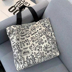 Canvas Bag Large Capacity Shoulder Bag Female Casual Handbag