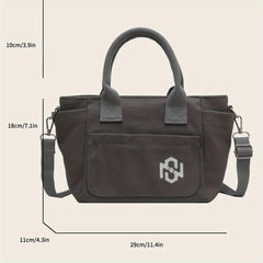 Large Capacity Casual Messenger Bag Mommy Tote Work Handbag