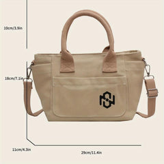 Large Capacity Casual Messenger Bag Mommy Tote Work Handbag