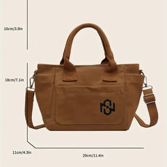 Large Capacity Casual Messenger Bag Mommy Tote Work Handbag