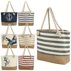 Extra Large Beach Tote Handbag Zipper Travel Swimming Yoga Camping Waterproof