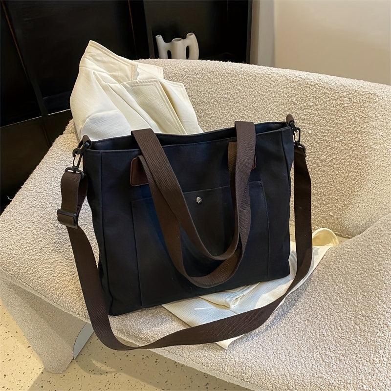 Men's Large Capacity Tote Bag Shoulder Bag