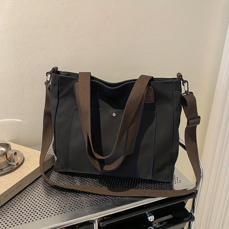 Men's Large Capacity Tote Bag Shoulder Bag