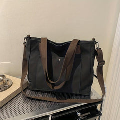 Men's Large Capacity Tote Bag Shoulder Bag