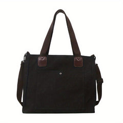 Men's Large Capacity Tote Bag Shoulder Bag