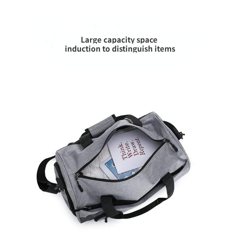 Dry Wet Separation Gym Bag Shoe Compartment Yoga Fitness Travel Bag