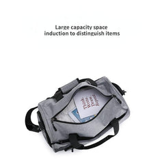 Dry Wet Separation Gym Bag Shoe Compartment Yoga Fitness Travel Bag