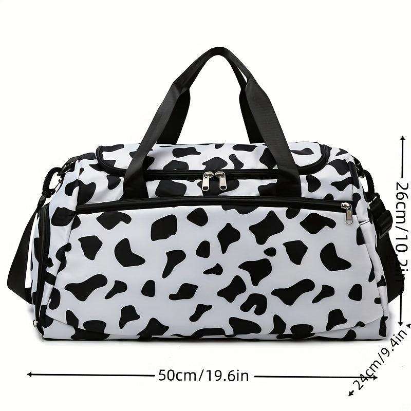 Men's Women's Large Capacity Duffel Travel Bag Outdoor Nylon Bag