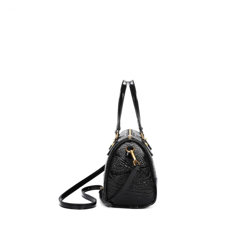 Crocodile Pattern Shoulder Bag Business Handbag Briefcase