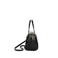 Crocodile Pattern Shoulder Bag Business Handbag Briefcase