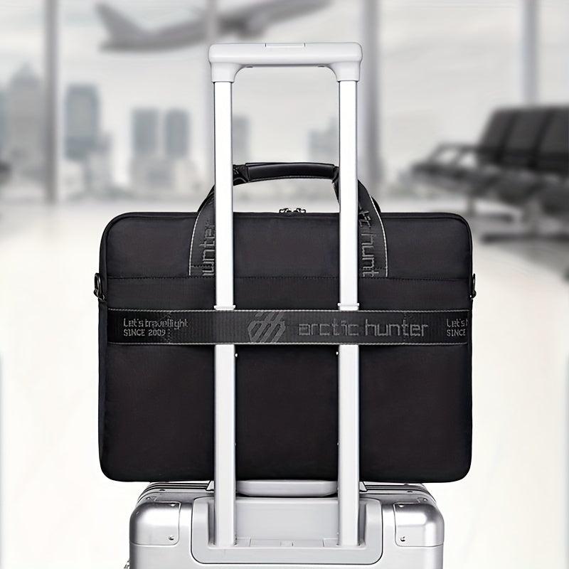 Men's Slim Business Briefcase Handbag for Daily Commuting
