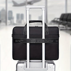 Men's Slim Business Briefcase Handbag for Daily Commuting