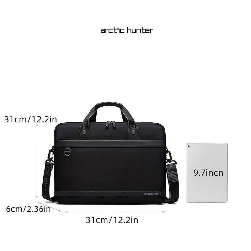 Men's Slim Business Briefcase Handbag for Daily Commuting