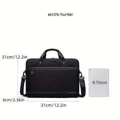 Men's Slim Business Briefcase Handbag for Daily Commuting