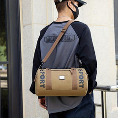 Men's Large Capacity Canvas Messenger Bag