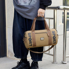 Men's Large Capacity Canvas Messenger Bag