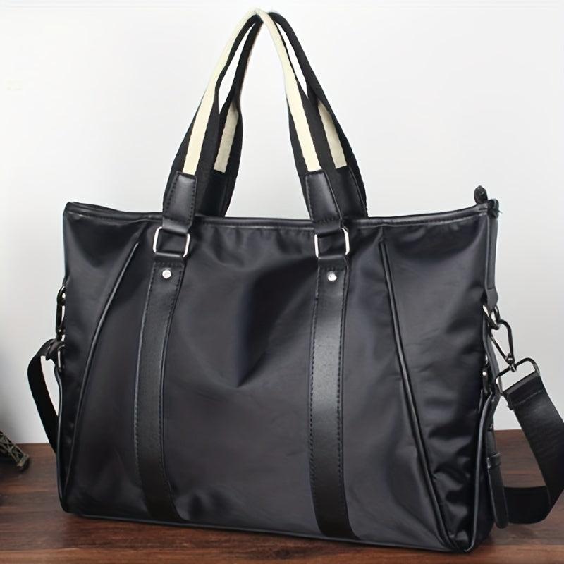 Men's Casual Large Capacity Shoulder Bag Tote Bag