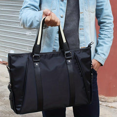 Men's Casual Large Capacity Shoulder Bag Tote Bag