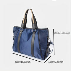Men's Casual Large Capacity Shoulder Bag Tote Bag