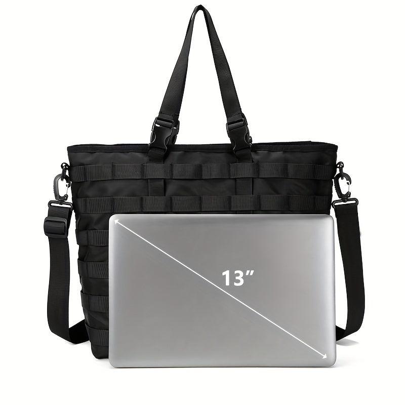 Versatile Students Shoulder Bag Large Capacity Crossbody Tote Travel Yoga