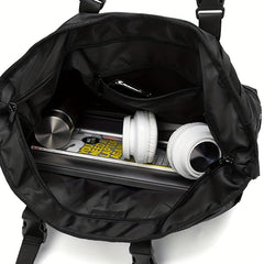 Versatile Students Shoulder Bag Large Capacity Crossbody Tote Travel Yoga