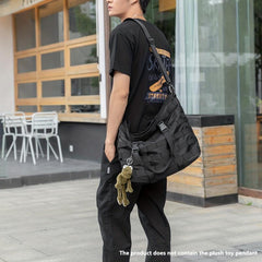 Versatile Students Shoulder Bag Large Capacity Crossbody Tote Travel Yoga
