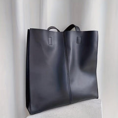 Large Capacity Tote Bag Vertical Shoulder Handbag for Men or Women