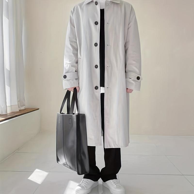 Large Capacity Tote Bag Vertical Shoulder Handbag for Men or Women